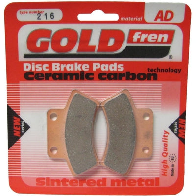 Rear Right Goldfren Brake Pad Fits Polaris 400 L 6x6 1994-1997