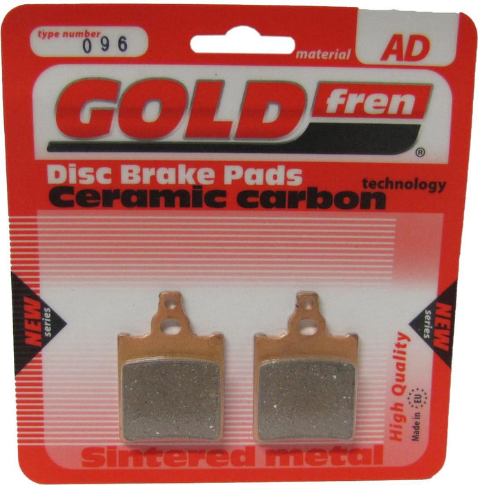 Front Right Goldfren Brake Pad Fits Cagiva XSST 125 1980-1982