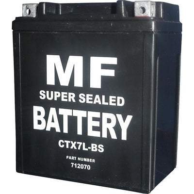 MF-Batterie passend für Malaguti X3M Enduro Speichenrad 125 CTX7L-BS 2008-2010
