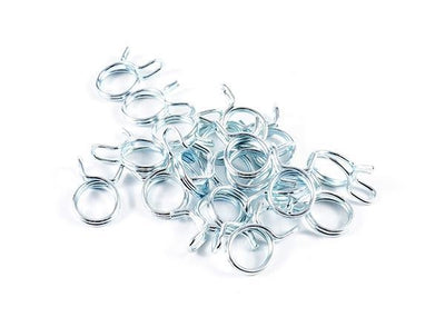 Mikalor 20X Petrol Pipe Clips 14mm Double Wire Type