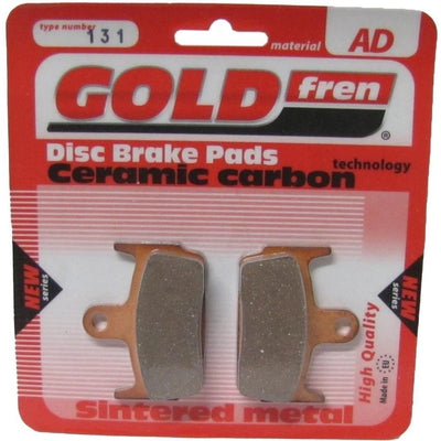 Rear Right Goldfren Brake Pad Fits Honda X8R SW 50cc 1998