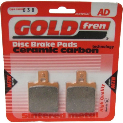 Rear Right Goldfren Brake Pad Fits Ducati M 1000 Monster Dark 2003