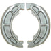 Suzuki GP 100 UL Front & Rear Drum Std and kyoto Brake Shoes Front 1990
