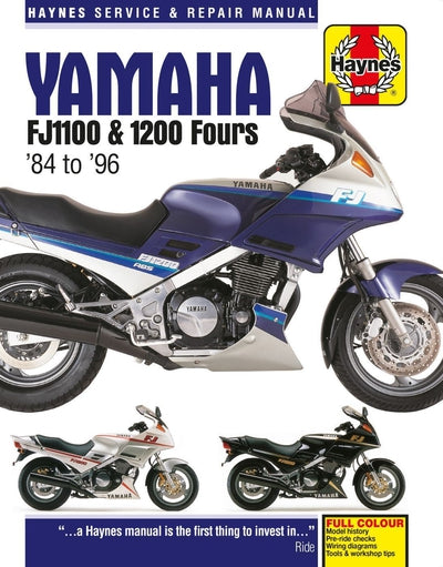 Haynes Manual Yamaha FJ1100 84-85, FJ1200 84-96