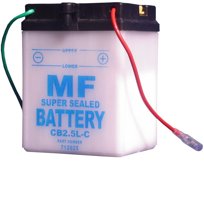 MF Motorcycle Battery Fits Honda CG 125 -1 K/Start CB2.5L-C 2001-2003