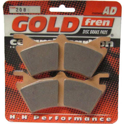 Rear Right Goldfren Brake Pad Fits Polaris 500 Sportsman 6x6 2001-2008