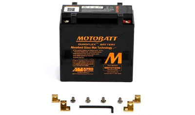 Motobatt Battery MBYZ16HD Black 12v 16AH CCA:240A L:151mm x H:145mm x W:87mm