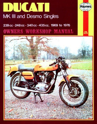 Haynes Manual Ducati MkIII & Desmo Singles 69-76