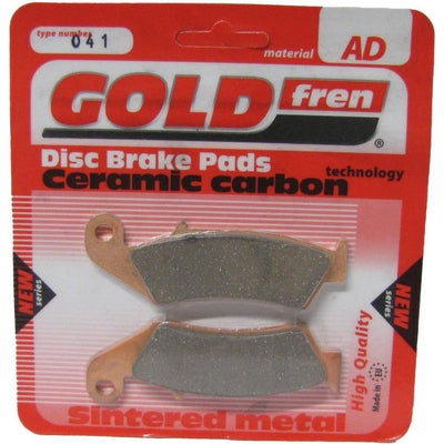 Front Right Goldfren Brake Pad Fits Kawasaki KDX 200 H9 2003