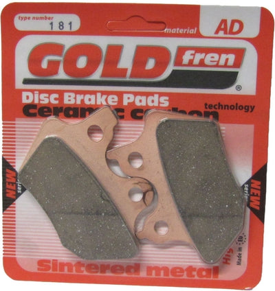 Front Left Goldfren Brake Pad Fits H/Davidson FLHRSEI2 1690 Screamin Eagle 2003