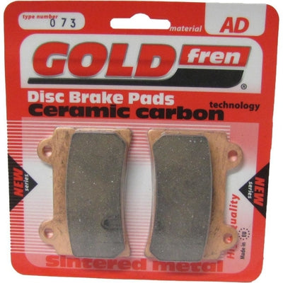 Front Left Goldfren Brake Pad Fits Yamaha FZR 750 RT Genesis 1987