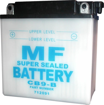 MF Battery CB9-B,12N9-4B-1 (L:136mm x H:140mm x W:76mm)