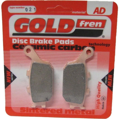 Rear Right Goldfren Brake Pad Fits Suzuki SV 650 S-K6 Half Faired/No ABS 2006