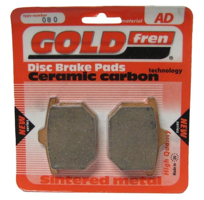 Front Right Goldfren Brake Pad Fits Honda CX 500 A 1980