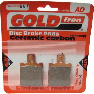 Rear Right Goldfren Brake Pad Fits Honda CRM 125 RM 1991