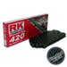 RK Motorcycle Chain Standard Duty Black SB 420-102L (18.5KN) – motorcycle part available from UK stock