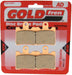 Front Left Goldfren Brake Pad Fits Triumph Tiger 1215 Explorer XC 2012-2014 – motorcycle part available from UK stock