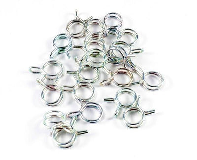 Mikalor 20X Petrol Pipe Clips 12mm Double Wire Type