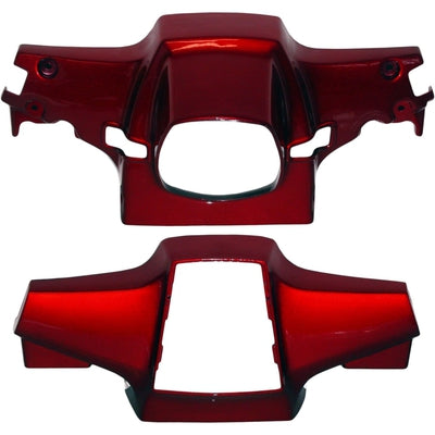 Red Handle Bar Covers Fit Honda C90 1993-2003