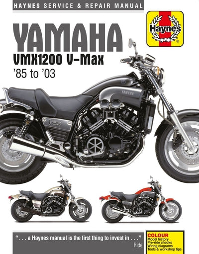 Haynes Manual Yamaha VMX1200 V-Max 85-03