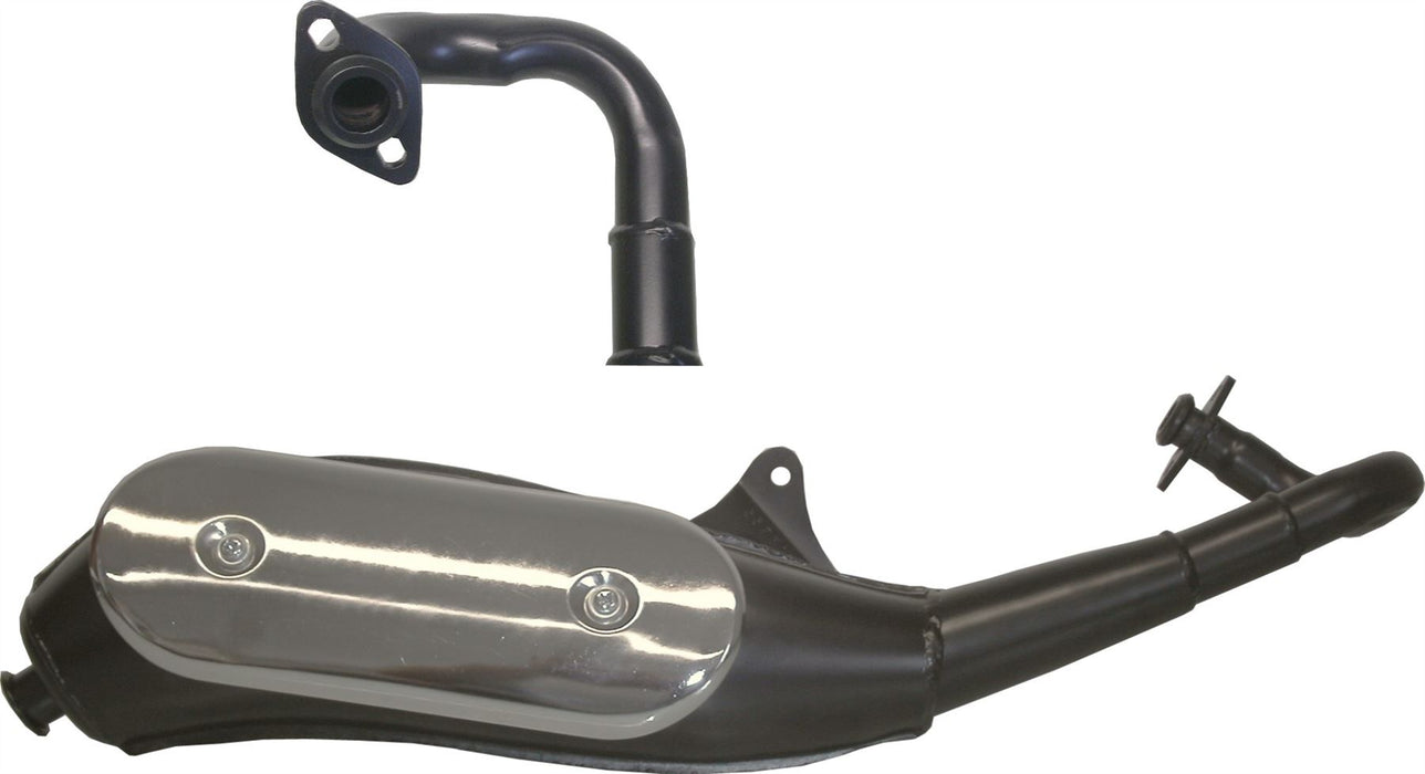 Motorcycle Exhaust Fits Piaggio NRG MC3 DT (50cc) (A/C) 2003