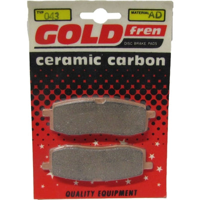 Front Right Goldfren Brake Pad Fits Yamaha YZ 250 T 2HH 2T 1987