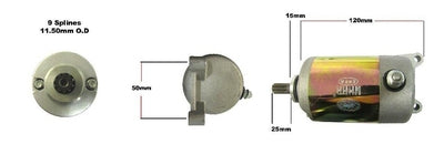 Ersatz-Anlassermotor passend für WYC CG125ES