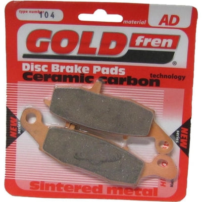 Front Left Goldfren Brake Pad Fits WK 650I 2011-2014