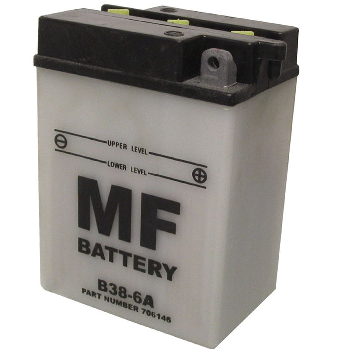 MF Battery Fits Norton P41 Interpol II Rotary 588cc B38-6A B38-6A 1984-1989