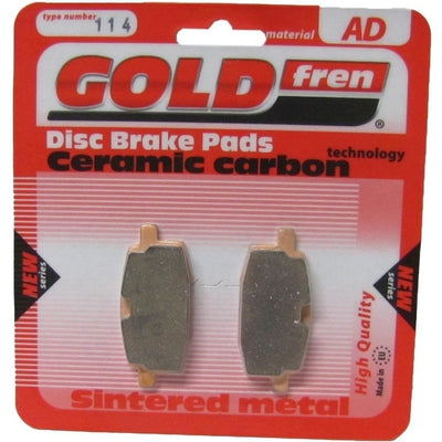 Front Right Goldfren Brake Pad Fits Daelim ST 90 Pro Monkey 2003