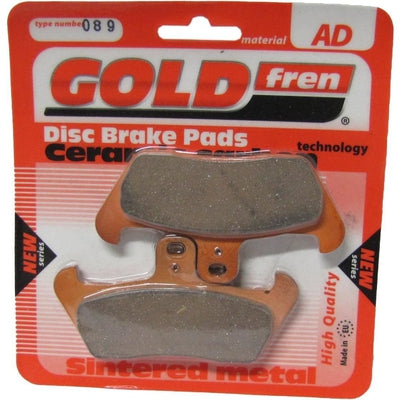 Front Right Goldfren Brake Pad Fits Cagiva Freccia 125 SY 1989