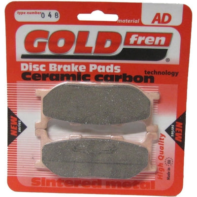 Front Right Goldfren Brake Pad Fits Yamaha XV 750 J1 Virago 1997