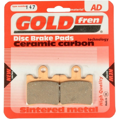 Front Left Goldfren Brake Pad Fits SYM GT 500 2004