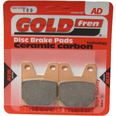 Rear Right Goldfren Brake Pad Fits Yamaha YZF R1 1000cc 5JJ1 2000