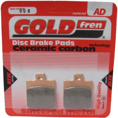 Front Right Goldfren Brake Pad Fits Piaggio NRG MC2 Extreme 1999-2001