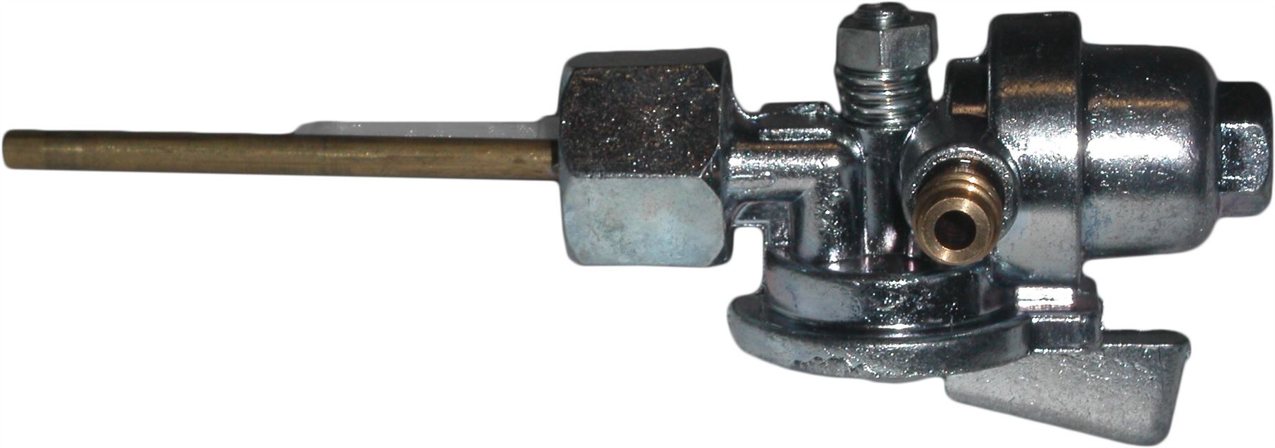 Petrol Tap FS1E, RD, DT 12mm x 1.25mm.right hand outlet.on off – motorcycle part available from UK stock
