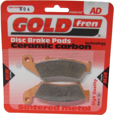 Front Right Goldfren Brake Pad Fits Honda CR 125 RM 1991