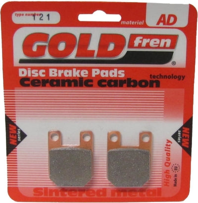 Front Right Goldfren Brake Pad Fits Suzuki AY 50 WR-K1 Katana L/C 2001