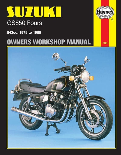 Haynes Manual Suzuki GS850C 78-88