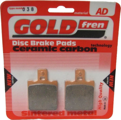 Rear Right Goldfren Brake Pad Fits Ducati 400 Monster 1995-2004