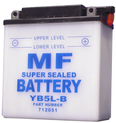MF Battery CB5L-B,12N5-3B (L:120mm x H:130mm x W:60mm)