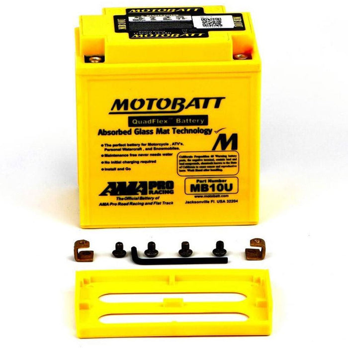 Motobatt Battery MB10U 12v 14AH CCA:175A L:135mm x H:155mm x W:90mm