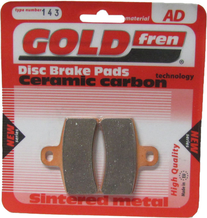 Front Right Goldfren Brake Pad Fits Gas Gas TXT 125 1999-2001