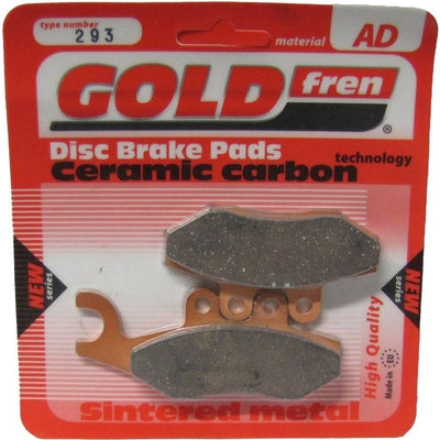 Front Right Goldfren Brake Pad Fits Piaggio Carnaby 250 ie 2008-2009