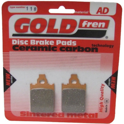 Rear Right Goldfren Brake Pad Fits Cagiva Blues 50cc 1993-1995