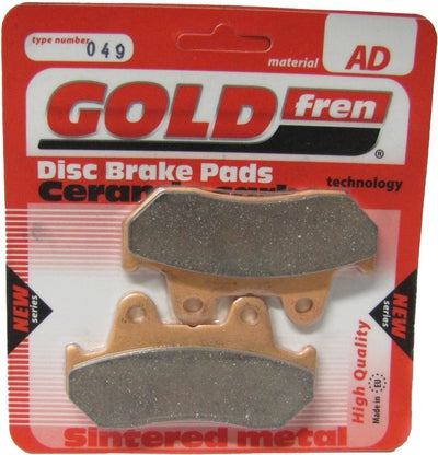 Front Left Goldfren Brake Pad Fits Honda NS 250 RG MC11 1986