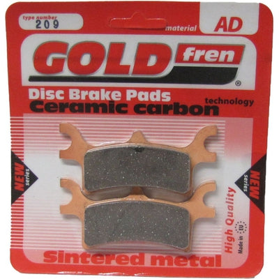 Rear Right Goldfren Brake Pad Fits Polaris 325 Xpedition 2002