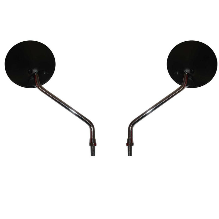 Left & Right Hand Mirrors Fit Yamaha V 50 M 1974-1982