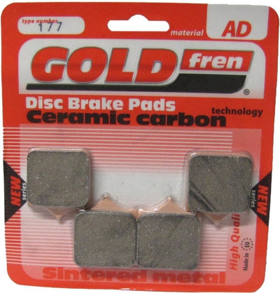 Front Left Goldfren Brake Pad Fits Moto Guzzi MGS-01 Corsa 1125cc 2007-2008