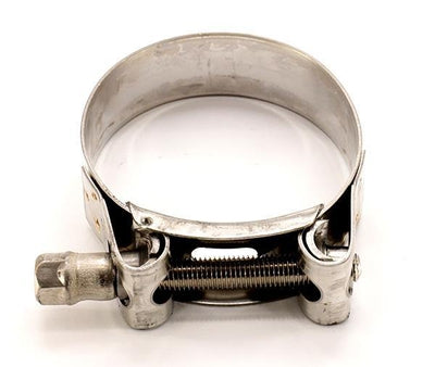 Mikalor 10X Exhaust Clamps 55-59mm All Stainless Steel inc Bolt